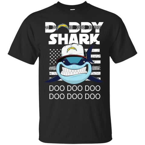 Daddy Shark Los Angeles Chargers T Shirt Hoodie Ugly Christmas Sweater Daddy Shark Doo Doo Doo