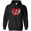 Tampa Bay Buccaneers T Shirt Hoodie Color Water Heart