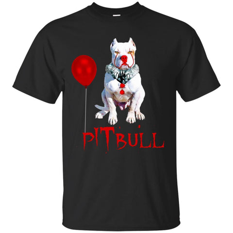 Pitbull T Shirts Hoodie  Pitbull Wearing IT Clown