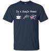 Columbus Blue Jackets T Shirt Hoodie I Am A Simple Woman Love Coffe Pizza Columbus Blue Jackets