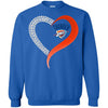 OKLAHOMA CITY THUNDER T-Shirts Hoodie Ugly Christmas Sweater Heart