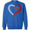 Nicholls Colonels T Shirt Hoodie Ugly Christmas Sweater Love Heart