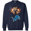 Wolverine Detrolt LIONS T-Shirts Hoodie Ugly Christmas Sweater