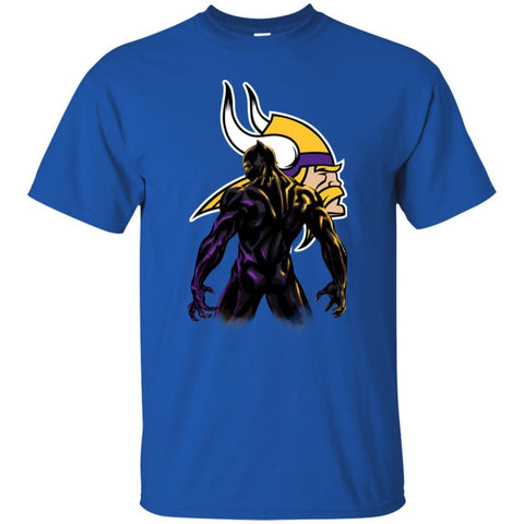 Black Panther Minnesota Vikings T Shirts Hoodie