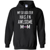 Atlanta Braves T Shirts Hoodie My Daughter Has An Awesome Mom