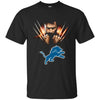 Wolverine Detrolt LIONS T-Shirts Hoodie Ugly Christmas Sweater