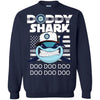 Daddy Shark Seattle Mariners T Shirt Hoodie Ugly Christmas Sweater Daddy Shark Doo Doo Doo
