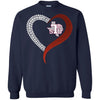 Texas Southern Tigers T Shirt Hoodie Ugly Christmas Sweater Love Heart