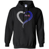Atlanta Braves T Shirts Hoodie Love Heart
