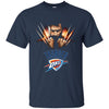 Wolverine OKLAHOMA CITY THUNDER T-Shirts Hoodie Ugly Christmas Sweater