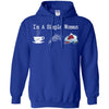 Colorado Avalanche T Shirt Hoodie I Am A Simple Woman Love Coffe Pizza Colorado Avalanche