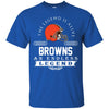 CLEVELAND BROWNS T Shirts Hoodie The Legend Is Alive