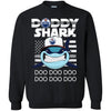 Daddy Shark Edmonton Oilers T Shirt Hoodie Ugly Christmas Sweater Daddy Shark Doo Doo Doo