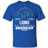 Detrolt LIONS T Shirts Hoodie The Legend Is Alive