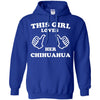 Chihuahua T Shirts Hoodie  This Girl Loves Her Chihuahua