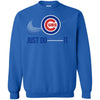 Nike Chicago Cubs T Shirt Hoodie Just Do It