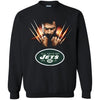 Wolverine NEW YORK JETS T-Shirts Hoodie Ugly Christmas Sweater