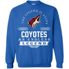 Arizona Coyotes T Shirts Hoodie The Legend Is Alive