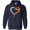 Denver Broncos T-Shirts Hoodie Ugly Christmas Sweater Heart