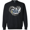 UTAH JAZZ T Shirt Hoodie Color Water Heart
