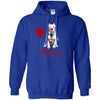 Pitbull T Shirts Hoodie  Pitbull Wearing IT Clown
