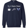 CHARLOTTE HORNETS T Shirt Hoodie I Am A Simple Woman Love Coffe Pizza CHARLOTTE HORNETS