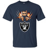 Wolverine Oakland Raiders T-Shirts Hoodie Ugly Christmas Sweater