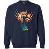 Wolverine Delaware Fightin' Blue Hens T Shirt Hoodie Ugly Christmas Sweater