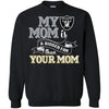 Oakland Raiders T Shirts Hoodie My Mom Is A Bigger Fan Than Your Mom