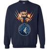 Wolverine MINNESOTA TIMBERWOLVES T-Shirts Hoodie Ugly Christmas Sweater