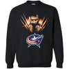 Wolverine Columbus Blue Jackets T-Shirts Hoodie Ugly Christmas Sweater
