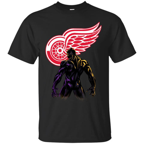 Black Panther Detroit Red Wings T Shirts Hoodie