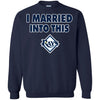 Tampa Bay Rays T Shirt I Married Into This T Shirts Hoodie