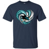 San Jose Sharks T Shirt Hoodie Color Water Heart