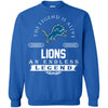 Detrolt LIONS T Shirts Hoodie The Legend Is Alive