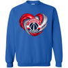 WASHINGTON WIZARDS T Shirt Hoodie Color Water Heart