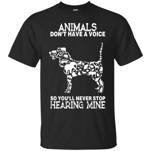 aninals don_t have a voice T Shirts Hoodie