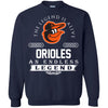 Baltimore Orioles T Shirts Hoodie The Legend Is Alive