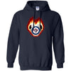 Soccer Winnipeg Jets T Shirts Hoodie Fire Heart