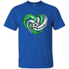 Dallas Stars T Shirt Hoodie Color Water Heart