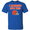 CLEVELAND BROWNS T Shirt I Married Into This T Shirts Hoodie