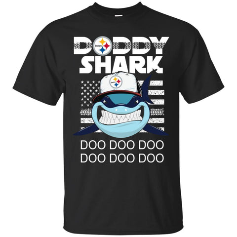 Daddy Shark Pittsburgh Steelers T Shirt Hoodie Ugly Christmas Sweater Daddy Shark Doo Doo Doo