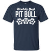 Pitbull T Shirts Hoodie  World's Best Pitbull Mom