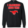 Smu Mustangs T Shirt I Married Into This T Shirts Hoodie