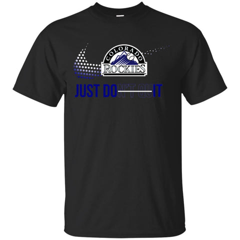 Nike Colorado Rockies T Shirt Hoodie Just Do It