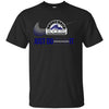 Nike Colorado Rockies T Shirt Hoodie Just Do It