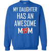 Washington Nationals T Shirts Hoodie My Daughter Has An Awesome Mom