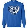 Dallas Cowboys T Shirt Hoodie Color Water Heart
