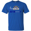 Nike Colorado Rockies T Shirt Hoodie Just Do It