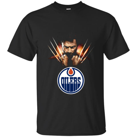 Wolverine Edmonton Oilers T-Shirts Hoodie Ugly Christmas Sweater